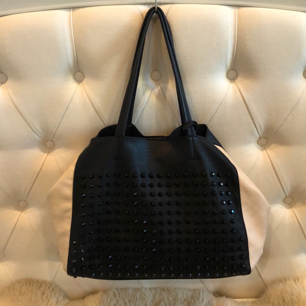 Studded tote